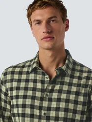 NO EXCESS Langarmhemd Regular Fit Kariert