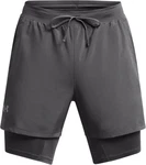 Under Armour Shorts Ua Launch 2-In-1 Shorts Dunkelgrau/Grau/Hellgrau