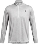 Under Armour Longsleeve Ua Tech Vent 1/2 Zip Grau/Hellgrau/Rot