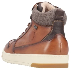 Rieker Winterboots High Top Sneaker Schnürboots mit riekerTEX-Membran braun