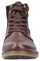 Rieker Winterstiefelette Schnürstiefelette Boots (with riekerTEX Membran) Braun/Dunkelbraun/Dunkelrot/Rot