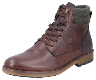 Rieker Winterstiefelette Schnürstiefelette Boots (with riekerTEX Membran) Braun/Dunkelbraun/Dunkelrot/Rot