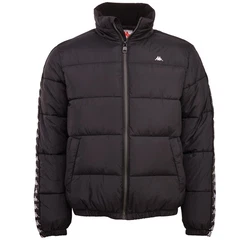 Kappa Winterjacke Schwarz/Grau/Dunkelbraun/Dunkelgrau/Rot