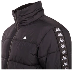 Kappa Winterjacke Schwarz/Grau/Dunkelbraun/Dunkelgrau/Rot
