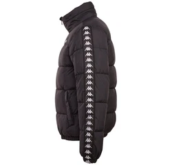 Kappa Winterjacke Schwarz/Grau/Dunkelbraun/Dunkelgrau/Rot