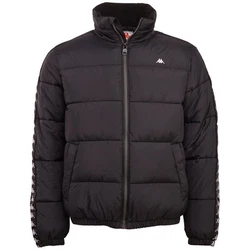Kappa Winterjacke Schwarz/Grau/Dunkelbraun/Dunkelgrau/Rot