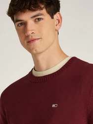 Tommy Jeans Strickpullover TJM SLIM ESSNTLS C-NECK SWEATER 