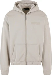 Sweatjacke Herren Heavy Oversize HD Print Zip Hoodie