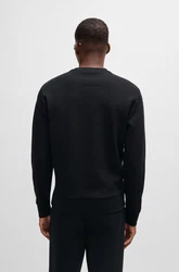 BOSS GREEN Sweatshirt Salbo mit Logodruck grün