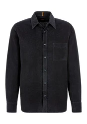 BOSS Hemd Relegant Schwarz/Dunkelblau/Hellblau/Blau/Dunkelgrau