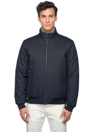 Blouson VINCIT mit 2-Wege-Reiverschluss, Reiverschlusstaschen, Stehkragen