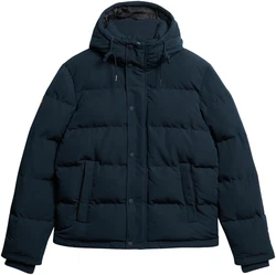 Superdry Steppjacke Everest Hooded Puffer Jacket navy