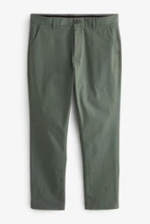 Next Chinohose Slim Fit Dunkelgrün/Khaki/Grün