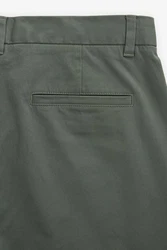 Next Chinohose Slim Fit Dunkelgrün/Khaki/Grün