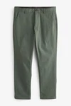 Next Chinohose Slim Fit Dunkelgrün/Khaki/Grün