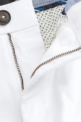Next Chinohose Slim Fit Weiß/Creme