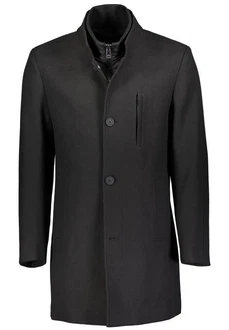 Roy Robson Kurzmantel Urban Coat Herren Mantel POP Grau/Schwarz/Dunkelgrau