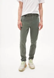 Tapered-fit-Jeans AARJO TARPA GMT DYE Herren (Comfort-Stretch, Regular Fit) grey green