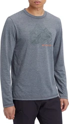 McKINLEY Longsleeve He.-Langarmshirt Harino II melange/grau dunkel