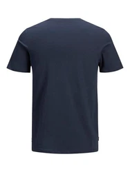 Jack & Jones T-Shirt JJEORGANIC BASIC TEE SS O-NECK NOOS Dunkelblau