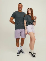 Jack & Jones T-Shirt JJEORGANIC BASIC TEE SS O-NECK NOOS Dunkelgrün/Grün/Dunkelgrau