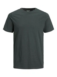 Jack & Jones T-Shirt JJEORGANIC BASIC TEE SS O-NECK NOOS Dunkelgrün/Grün/Dunkelgrau