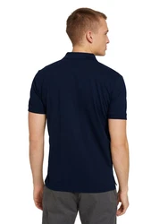 TOM TAILOR Basic Piqué Poloshirt T-Shirt navy/wei