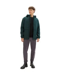 TOM TAILOR Jacke Grün/Dunkelgrün/Grau/Dunkelblau/Türkis
