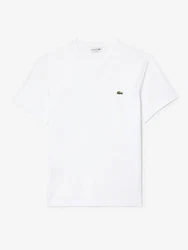 Lacoste T-Shirt V-Neck Tee Weiß/Creme/Khaki
