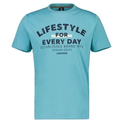 LERROS T-Shirt *Lifestyle for every day* Türkis/Hellblau