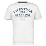 LERROS T-Shirt *Lifestyle for every day* Weiß/Grau/Khaki/Creme/Dunkelblau