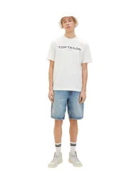 TOM TAILOR Shorts Blau/Hellblau