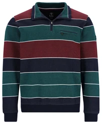 Hajo Sweatshirt mit Troyerkragen Stay Fresh 