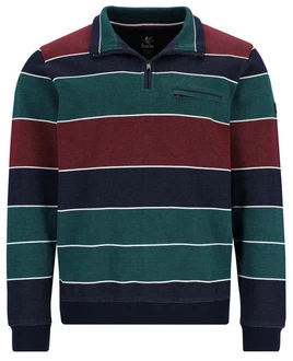Hajo Sweatshirt mit Troyerkragen Stay Fresh