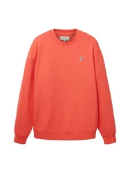 TOM TAILOR Sweatshirt Orange/Rot