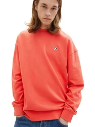 TOM TAILOR Sweatshirt Orange/Rot