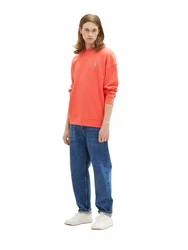 TOM TAILOR Sweatshirt Orange/Rot