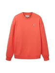 TOM TAILOR Sweatshirt Orange/Rot