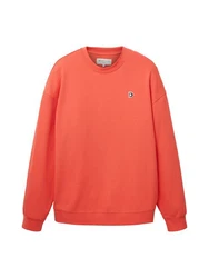 TOM TAILOR Sweatshirt Orange/Rot