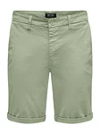 ONLY Shorts Khaki/Dunkelgrün/Grün/Hellgrün