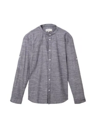 TOM TAILOR Hemd und T-Shirt taubenblau