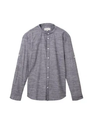 TOM TAILOR Hemd und T-Shirt taubenblau