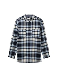 TOM TAILOR T-Shirt Blau/Dunkelblau/Hellblau
