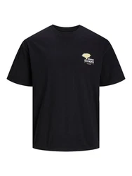 ONLY T-Shirt Dunkelblau/Schwarz
