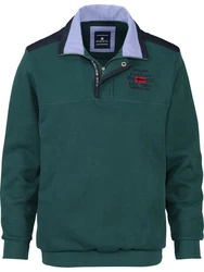 Babista Sweatshirt BELLAVUNTO mit Brust-Stickerei grn