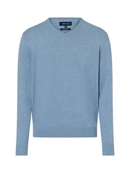 Andrew James Strickpullover Blau/Hellblau