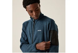 Regatta Fleecejacke Newhill Dunkelblau/Blau/Hellblau