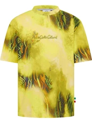 CARLO COLUCCI T-Shirt D'Inezo Neonfarben/Grün/Gelb