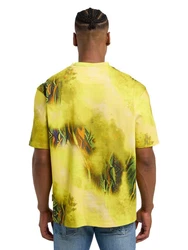 CARLO COLUCCI T-Shirt D'Inezo Neonfarben/Grün/Gelb