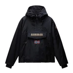 Napapijri Jacke Rainforest Schwarz/Dunkelblau